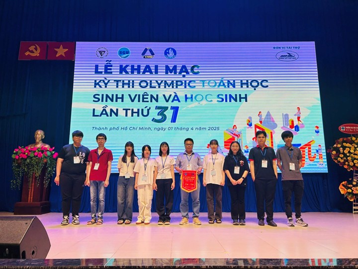 Đoàn sinh viên Trường Đại học Đà Lạt xuất sắc giành nhiều giải thưởng tại Olympic Toán học sinh viên, học sinh toàn quốc lần thứ 31 năm 2025
